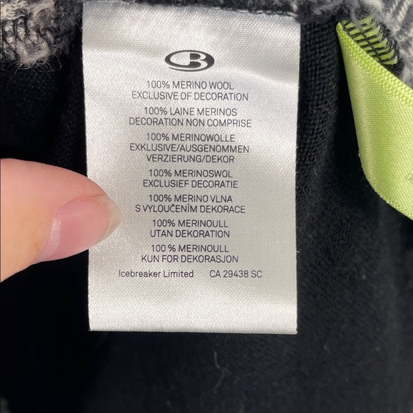 Icebreaker 320 Long Sleeve Half Zip Pullover Layering Sweater Sz M - Picture 3 of 10